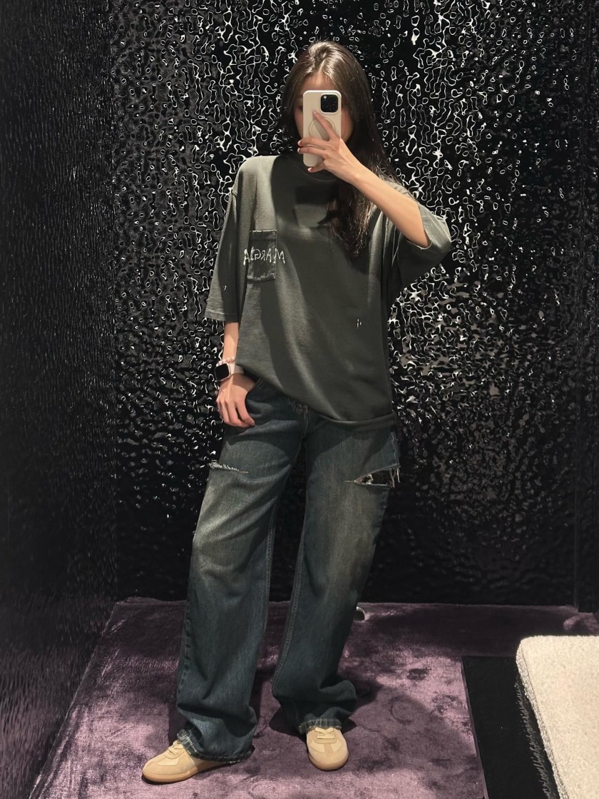 マルタンマルジェラコピーメンズ レディース 半袖Tシャツ  a