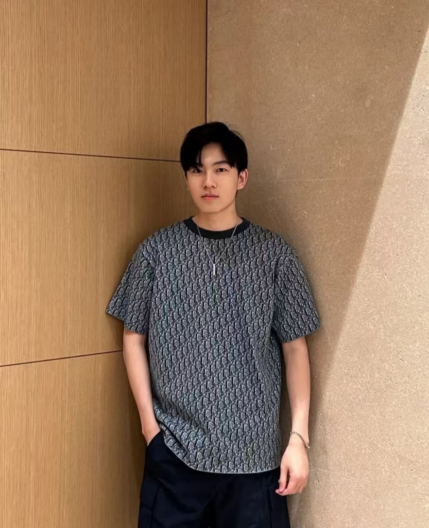 ディオールメンズ レディース　ニット 半袖Tシャツ