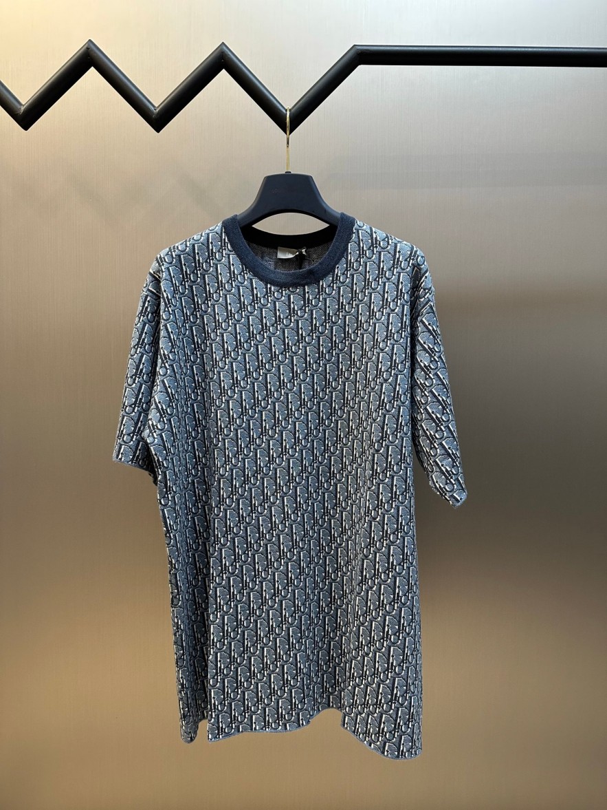 ディオールメンズ レディース　ニット 半袖Tシャツ