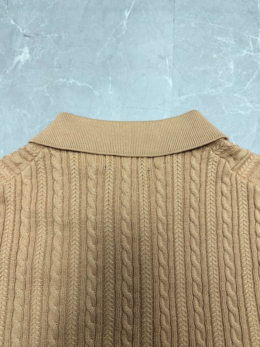 RALPH LAURENコピー メンズ レディース　ニット 半袖ポロシャツ