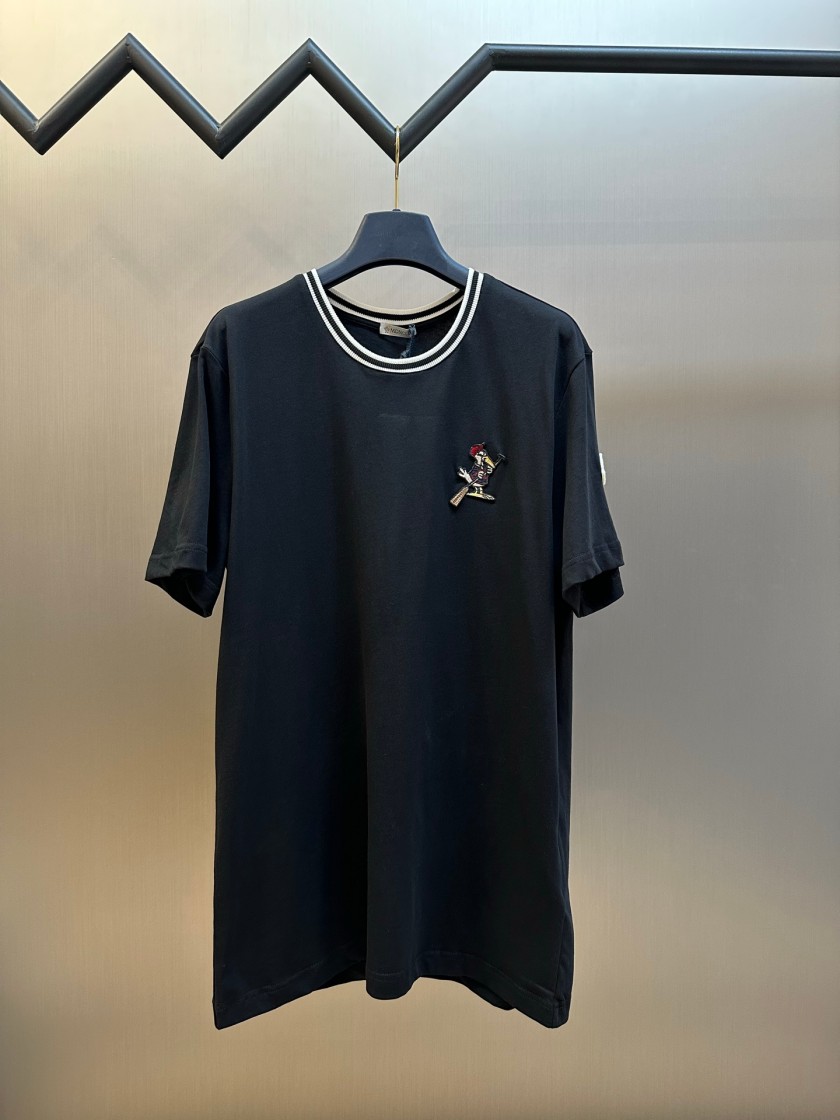 モンクレールコピービッグロゴ Tシャツ メンズ人気モデル