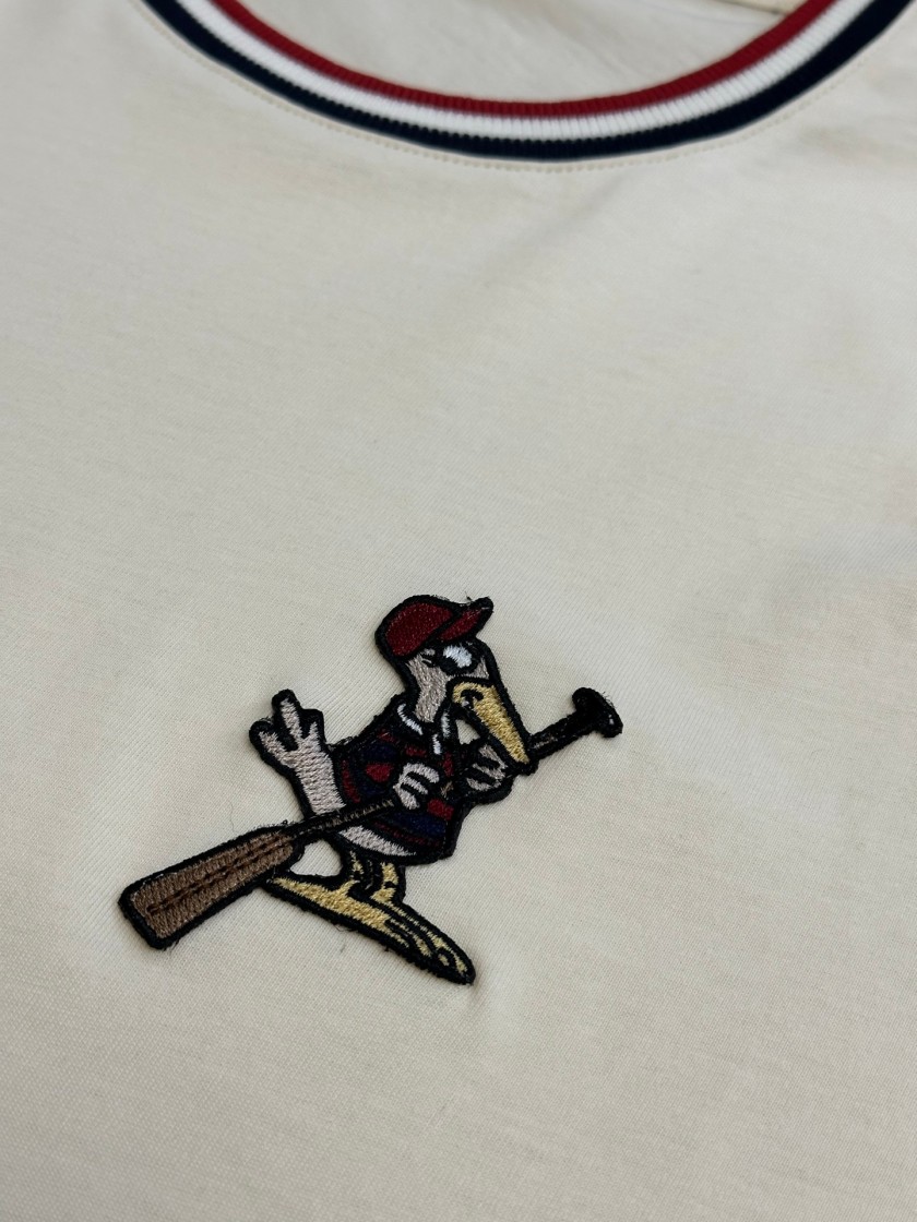 モンクレールコピービッグロゴ Tシャツ メンズ人気モデル