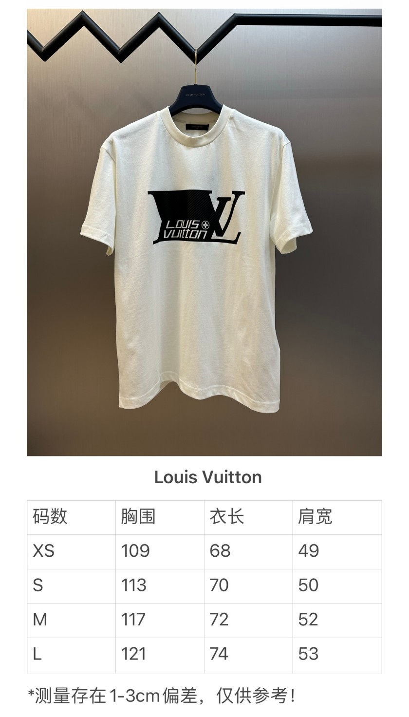 ルイヴィトン Vuitton ロゴプリント メンズ レディース 半袖Tシャツ