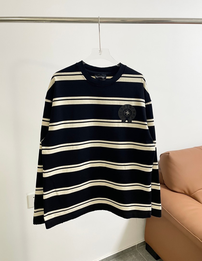 クロムハーツコピーメンズ レディース 長袖スウェットTシャツ