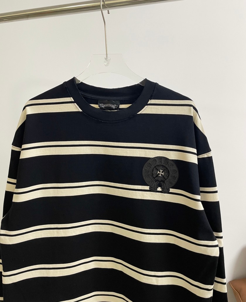 クロムハーツコピーメンズ レディース 長袖スウェットTシャツ