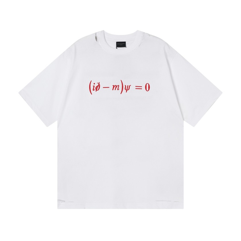 バレンシアガ ロゴプリント シグネチャーデザイン Tシャツ