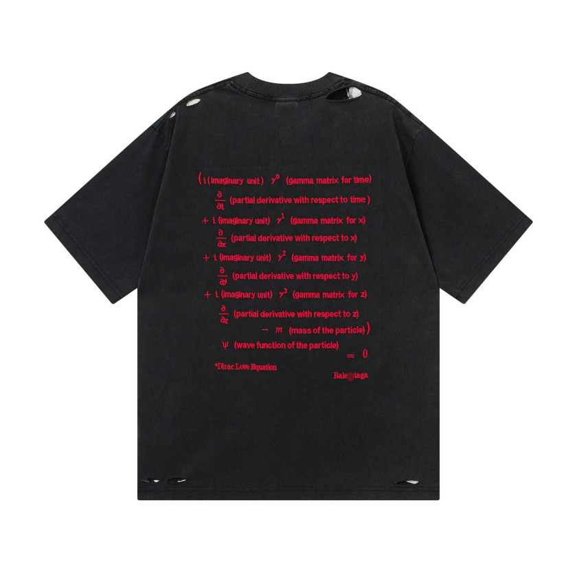 バレンシアガ ロゴプリント シグネチャーデザイン Tシャツ