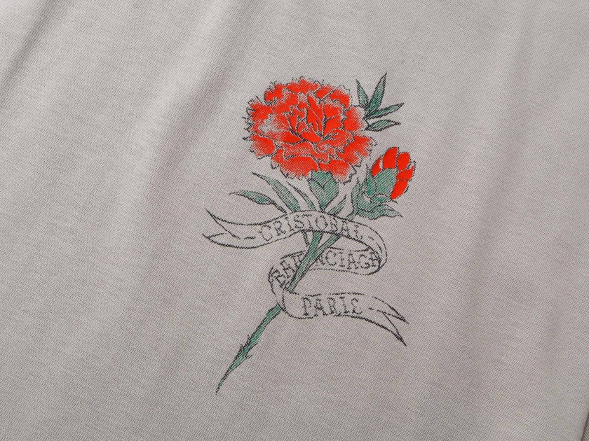 バレンシアガ ロゴデザイン 半袖Tシャツ トレンド