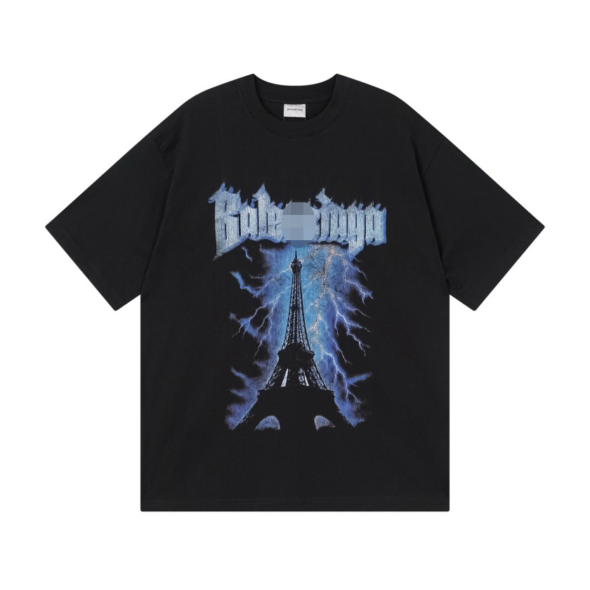 バレンシアガ ロゴプリント ビッグシルエット Tシャツ