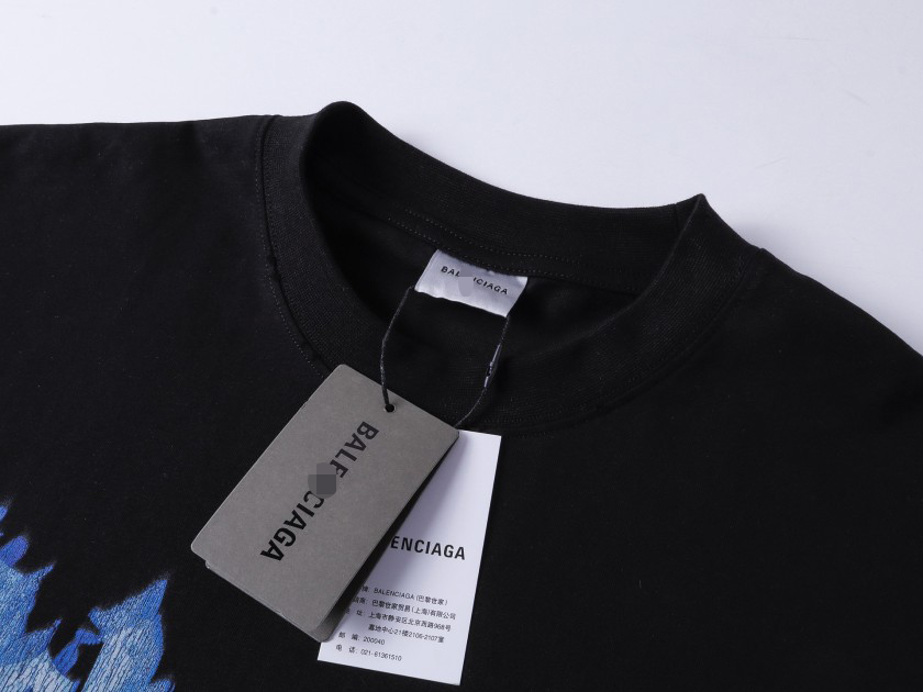 バレンシアガ ロゴプリント ビッグシルエット Tシャツ