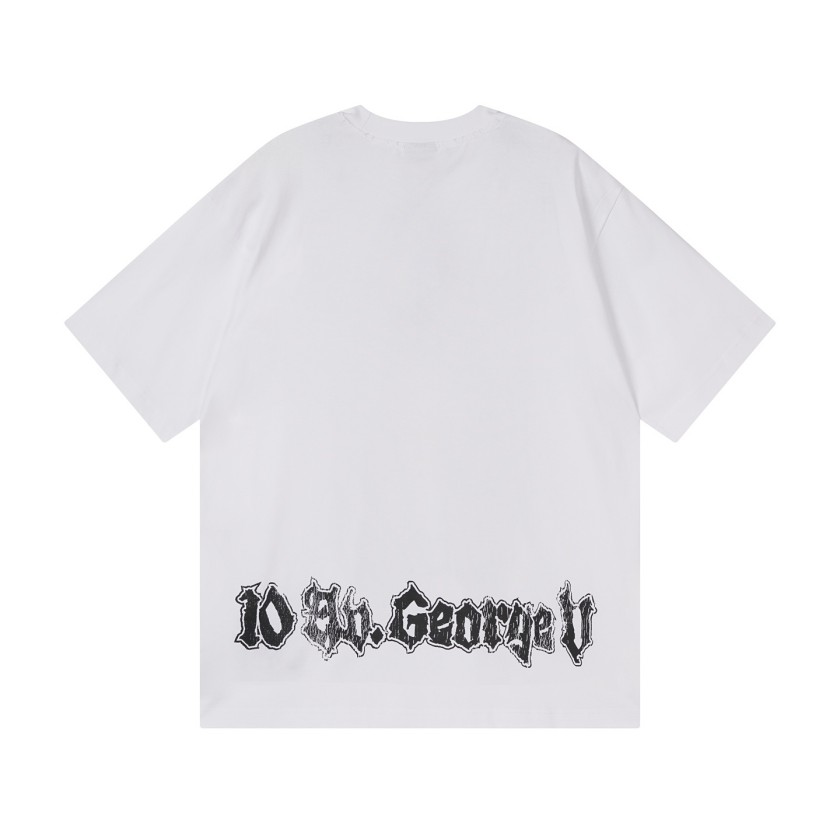 バレンシアガ ストリート ロゴプリント 半袖Tシャツ