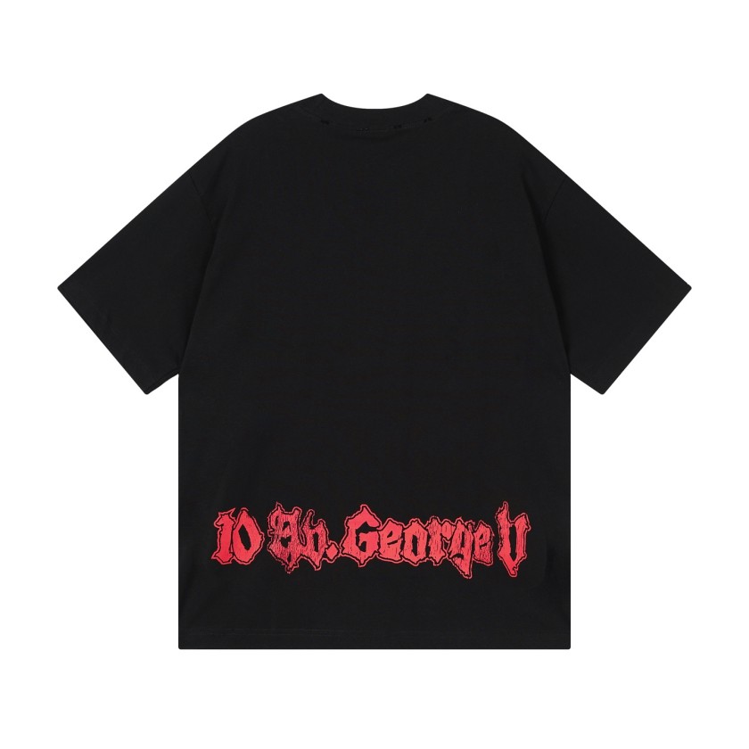 バレンシアガ ストリート ロゴプリント 半袖Tシャツ