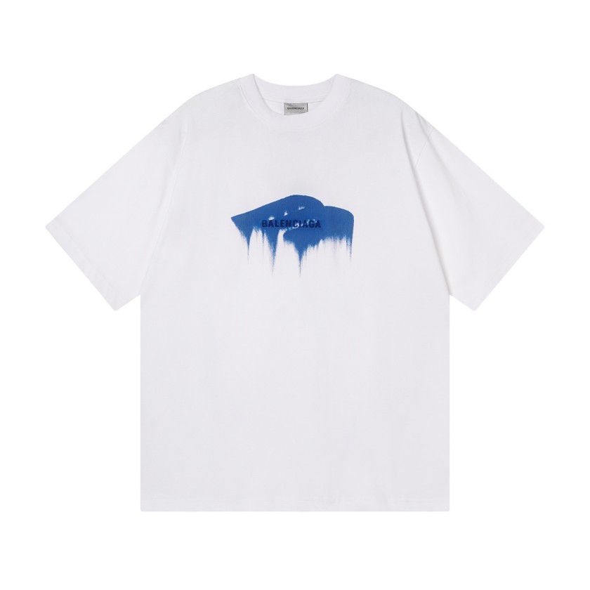 バレンシアガコピー ロゴプリント Tシャツ オーバーサイズ 人気