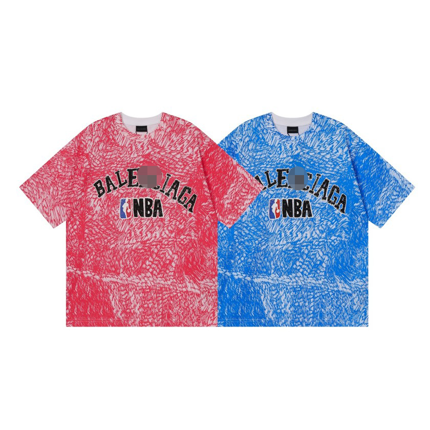 バレンシアガ ロゴプリント 半袖Tシャツ 高級ストリート