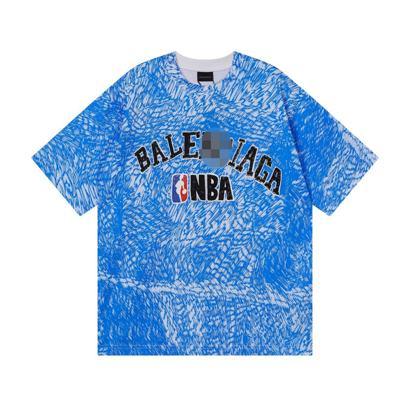 バレンシアガ ロゴプリント 半袖Tシャツ 高級ストリート