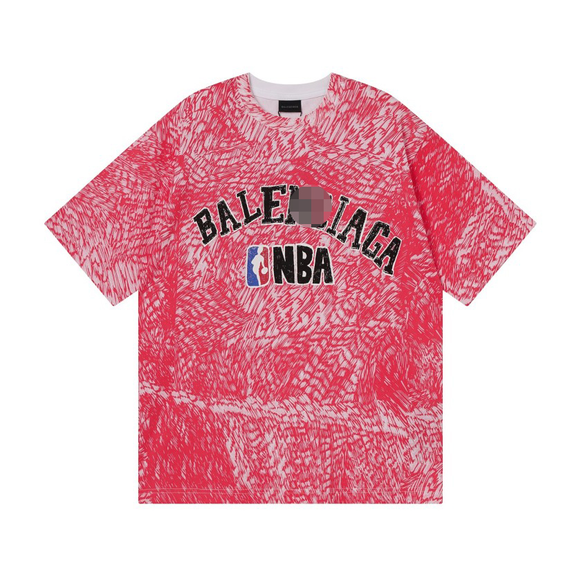 バレンシアガ ロゴプリント 半袖Tシャツ 高級ストリート
