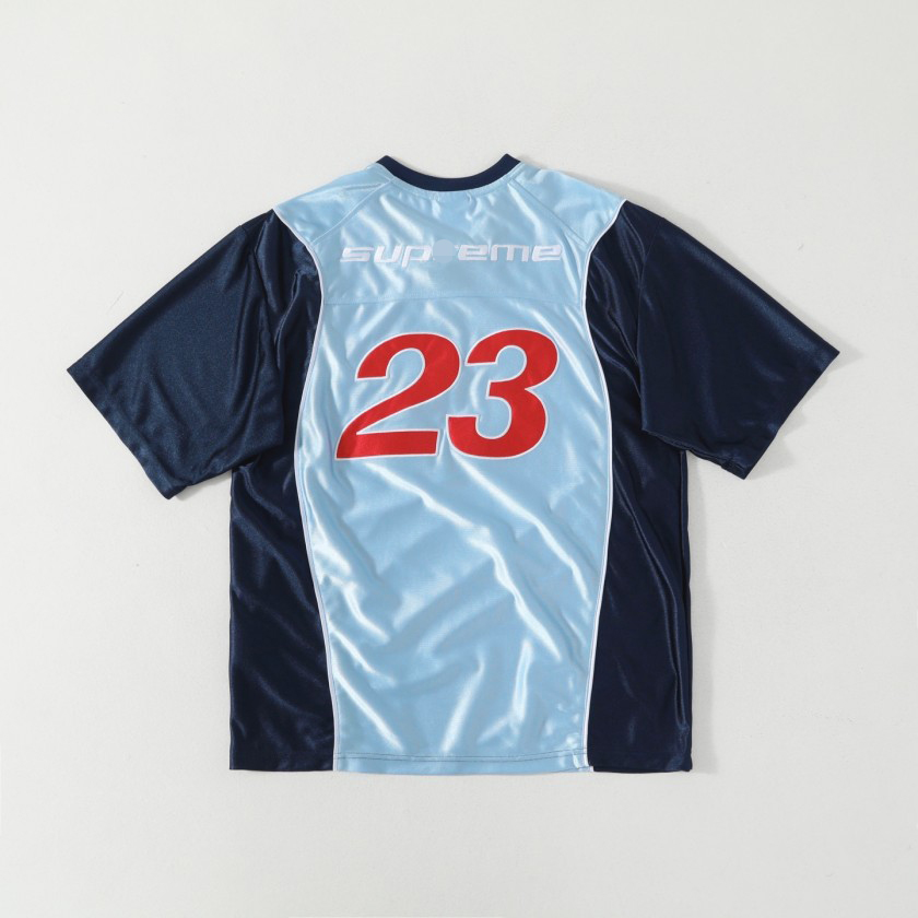 シュプリーム&times;AJ JORDAN コラボ シンプルロゴ 半袖Tシャツ 洗練デザイン