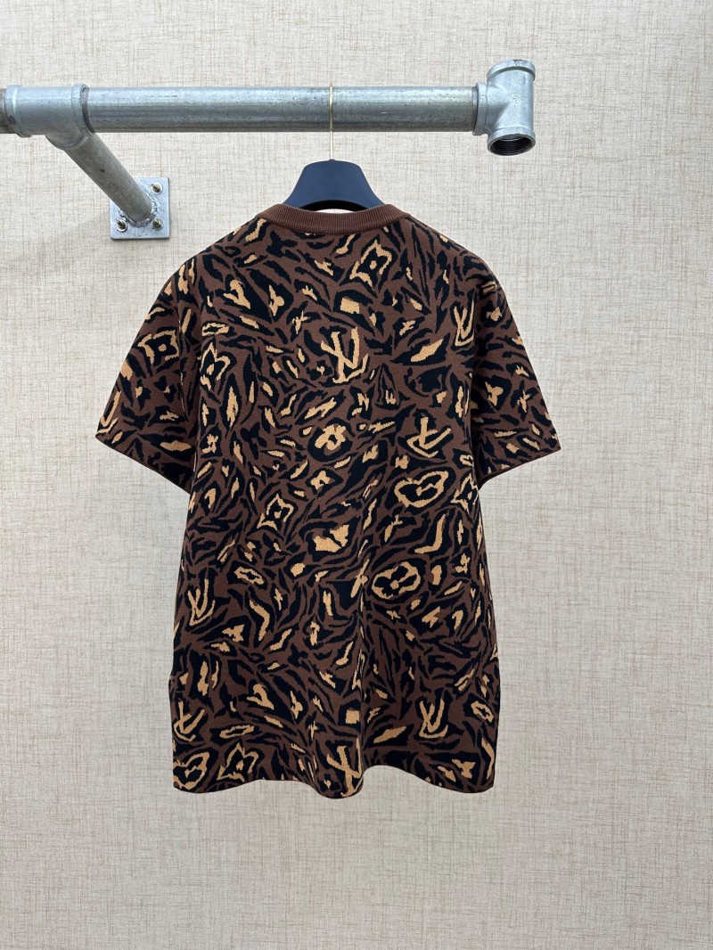 ルイヴィトンスーパーコピー メンズ レディース　ニット 半袖Tシャツ