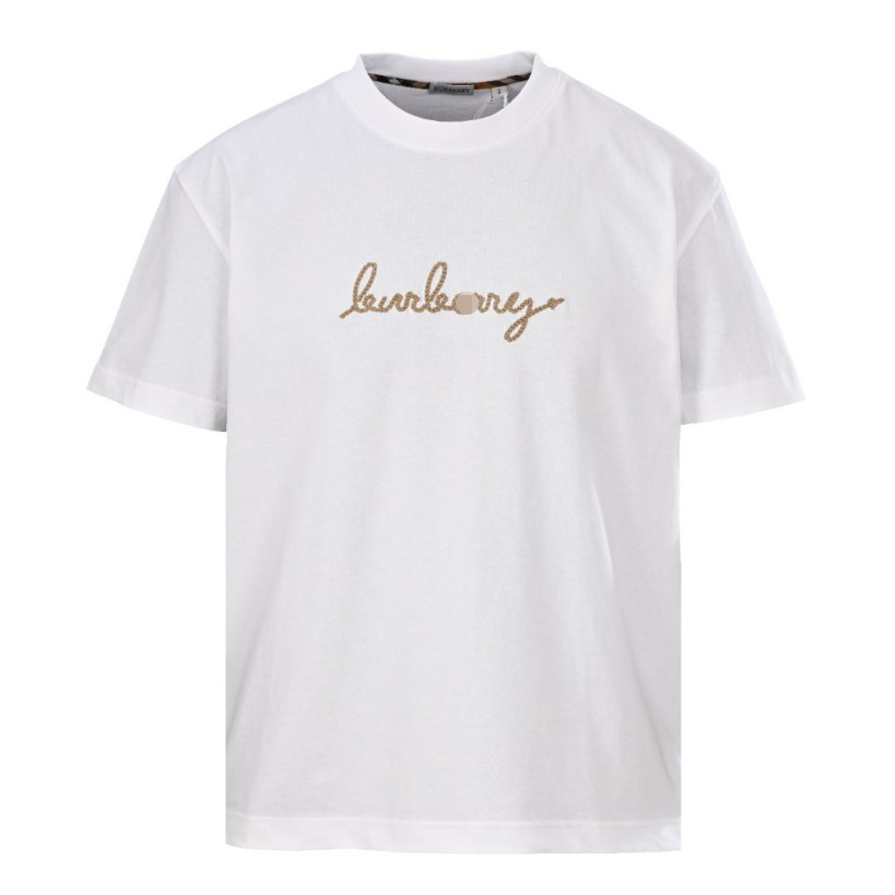 バーバリースーパーコピープリントロゴ 半袖Tシャツ 人気アイテム