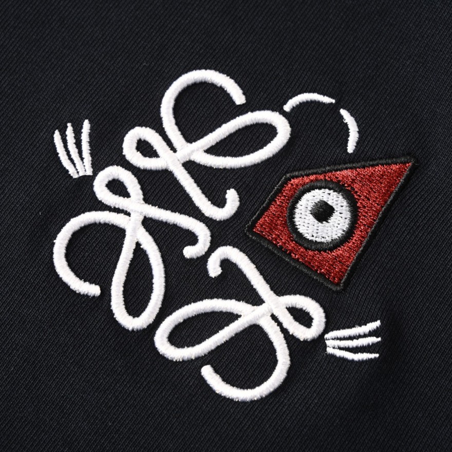 ロエベ&times;LOUIS WAIN コラボメンズ レディース 半袖Tシャツ 人気アイテム