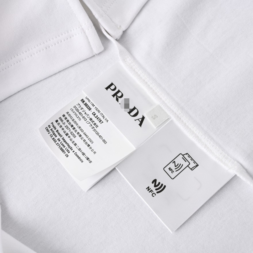 プラダスーパーコピーメンズ 半袖Tシャツ ロゴプリント 高品質モデル