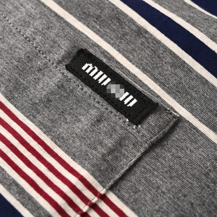 ミュウミュウスーパーコピー  メンズ レディース ロゴ  長袖 Tシャツ