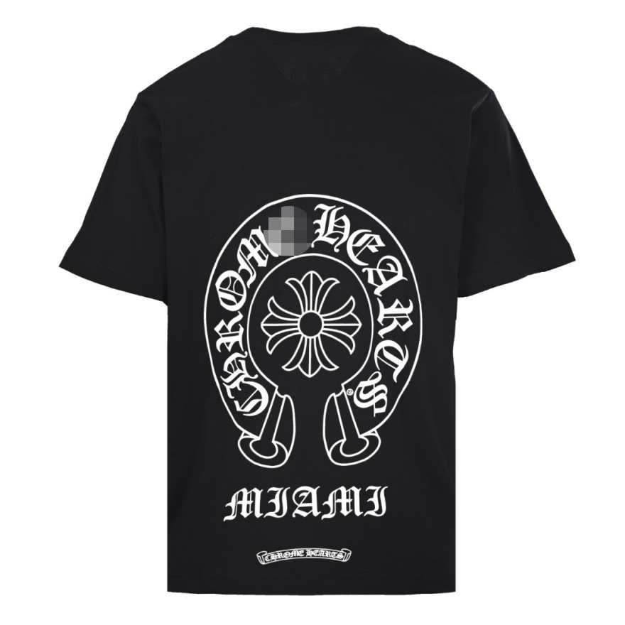 クロムハーツスーパーコピーロゴ入り 半袖Tシャツ ストリートスタイル プリント
