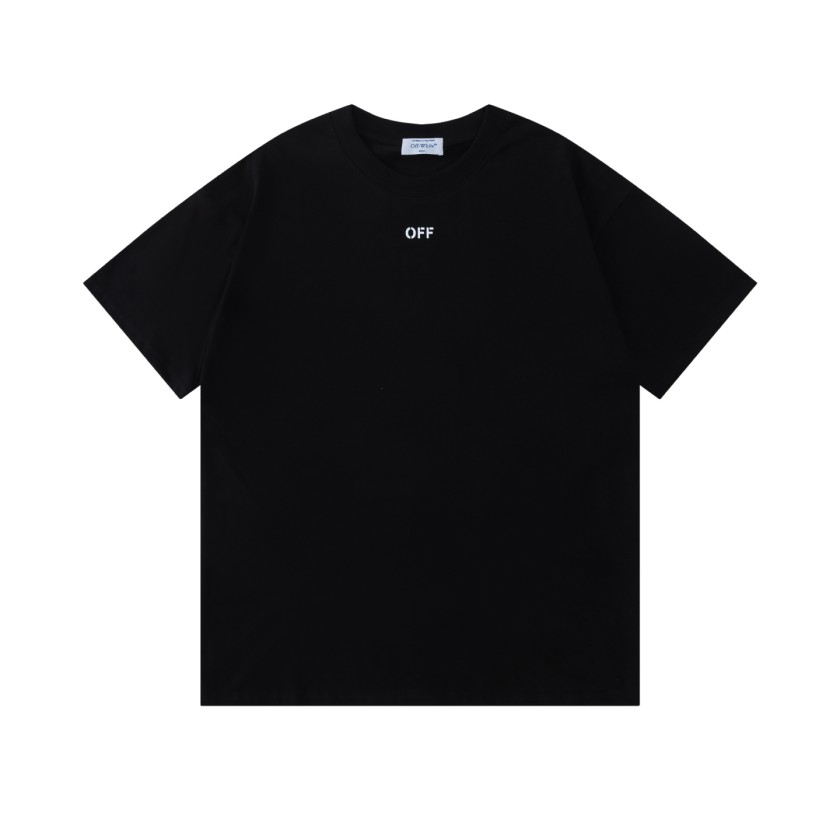 オフホワイトスーパーコピー半袖Tシャツ メンズ ロゴ入り ストリートファッション