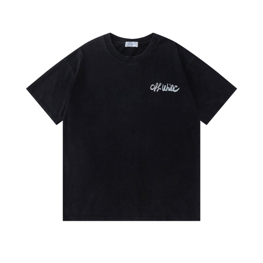 オフホワイトスーパーコピープリントロゴ 半袖Tシャツ 人気アイテム