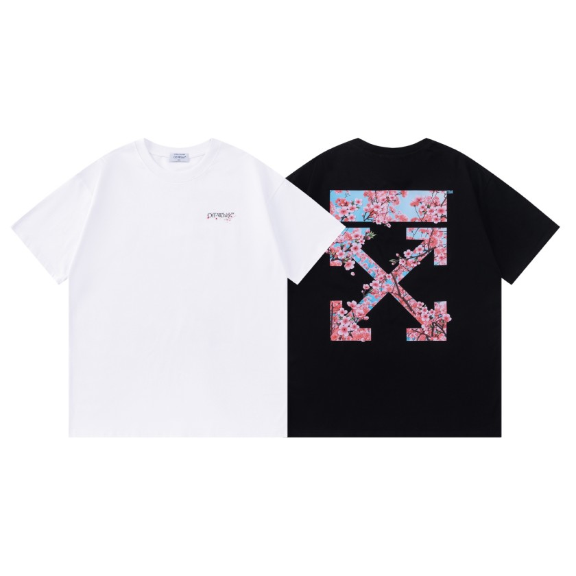オフホワイトスーパーコピーメンズ レディース 半袖Tシャツロゴプリント