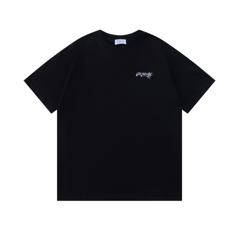 オフホワイトスーパーコピーメンズ レディース 半袖Tシャツロゴプリント