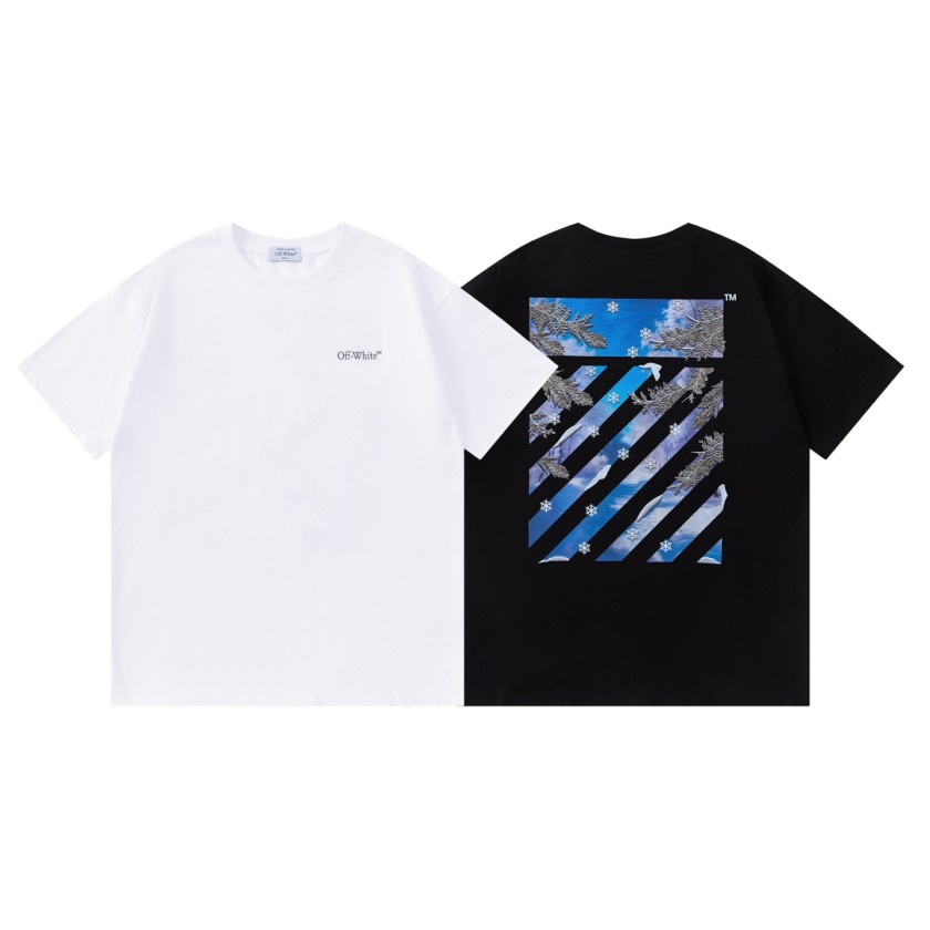 オフホワイトスーパーコピー ロゴプリントメンズ レディース 半袖Tシャツ