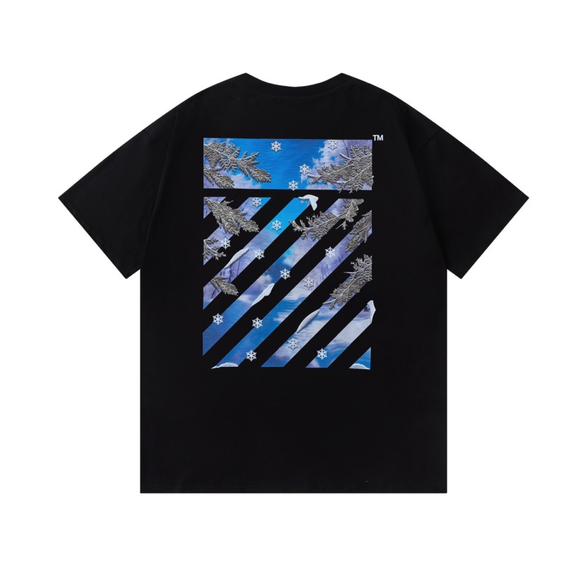 オフホワイトスーパーコピー ロゴプリントメンズ レディース 半袖Tシャツ