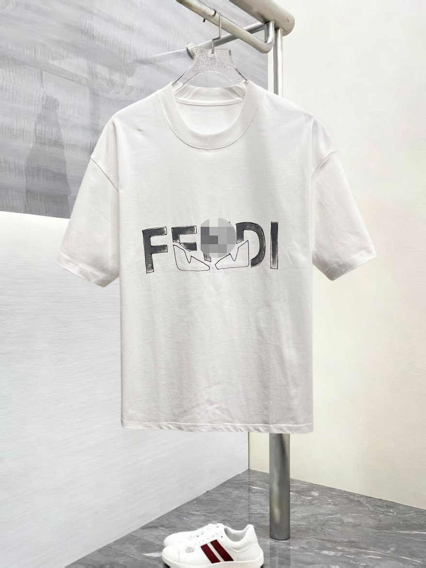 フェンディメンズ レディース 半袖Tシャツ
