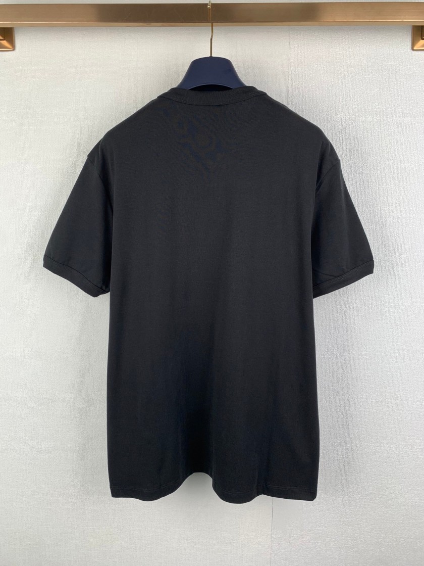 プラダタミニマル ロゴ デザイン半袖Tシャツ