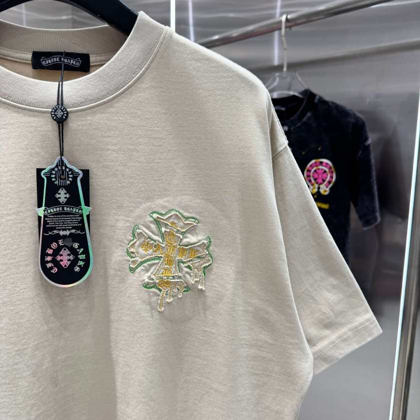 クロムハーツメンズ レディース 半袖Tシャツ
