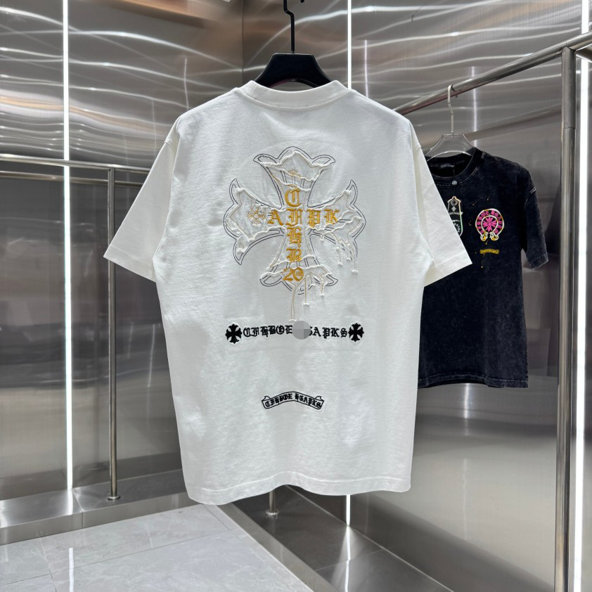 クロムハーツメンズ レディース 半袖Tシャツ