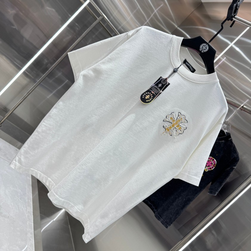 クロムハーツメンズ レディース 半袖Tシャツ