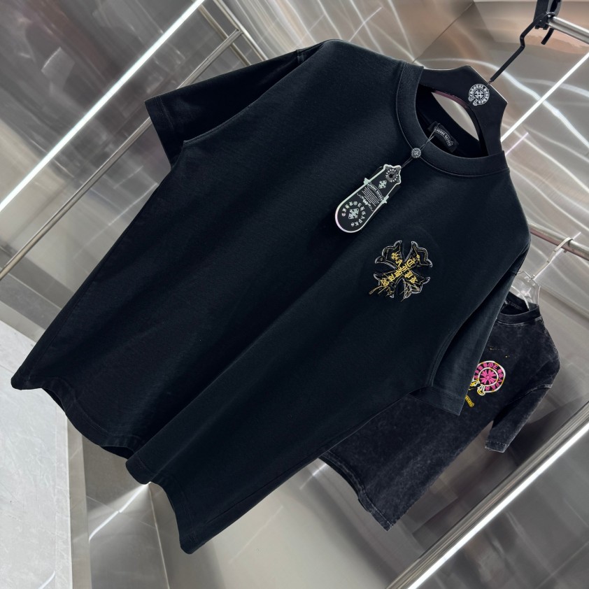 クロムハーツメンズ レディース 半袖Tシャツ