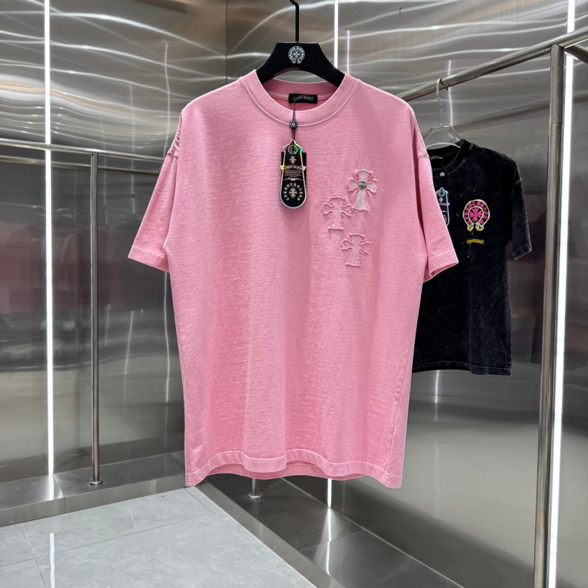 クロムハーツシンプル クール ブランドロゴTシャツ