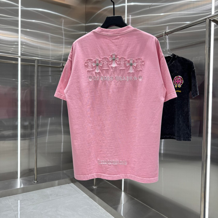 クロムハーツシンプル クール ブランドロゴTシャツ