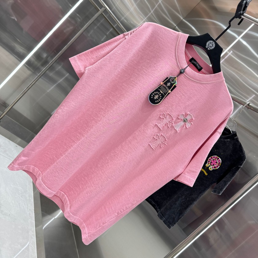 クロムハーツシンプル クール ブランドロゴTシャツ