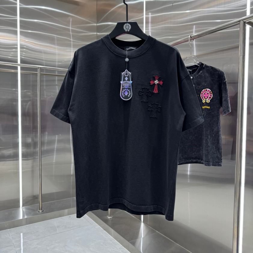 クロムハーツシンプル クール ブランドロゴTシャツ