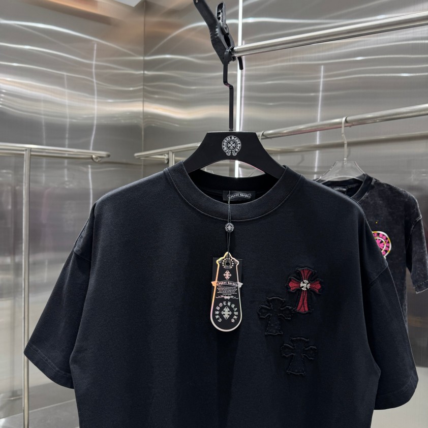 クロムハーツシンプル クール ブランドロゴTシャツ