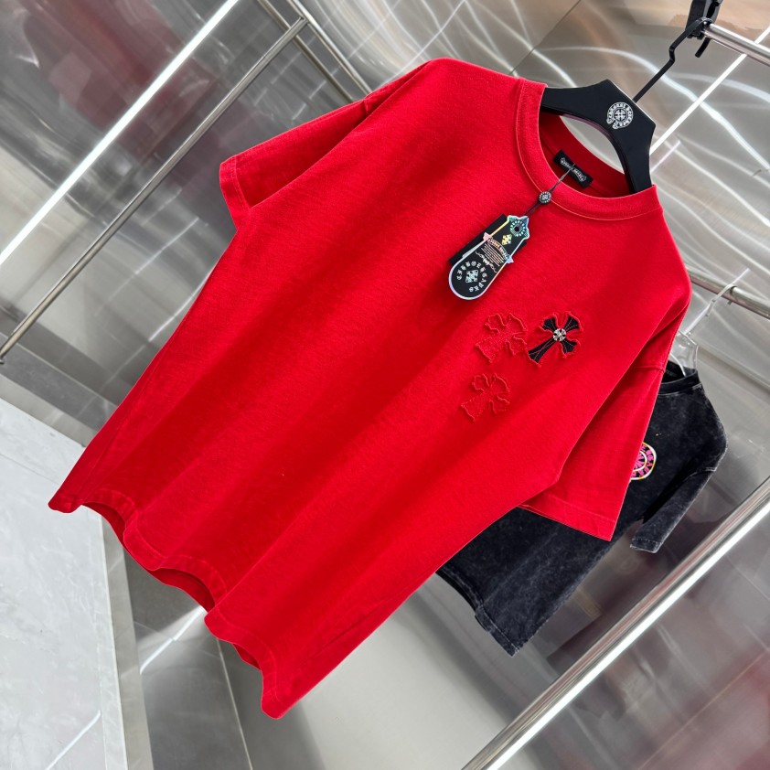 クロムハーツシンプル クール ブランドロゴTシャツ