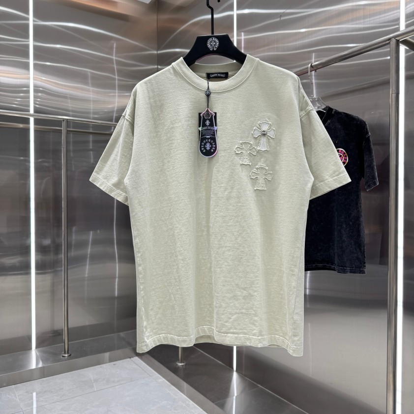 クロムハーツシンプル クール ブランドロゴTシャツ