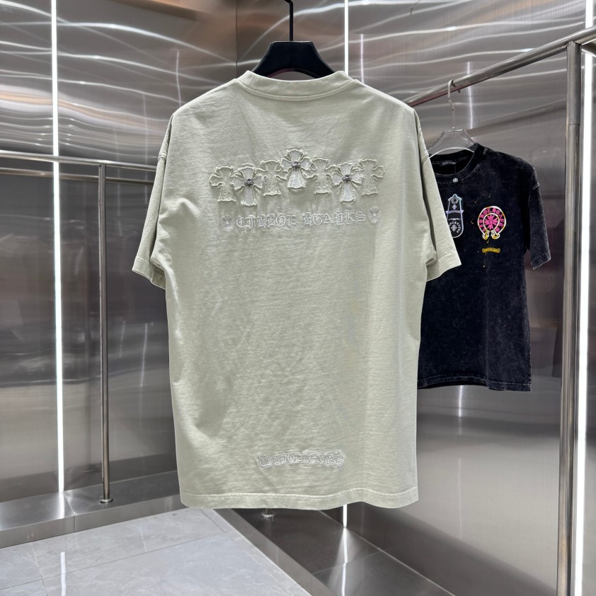 クロムハーツシンプル クール ブランドロゴTシャツ