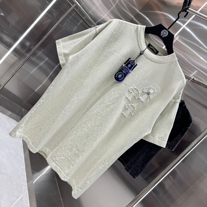 クロムハーツシンプル クール ブランドロゴTシャツ
