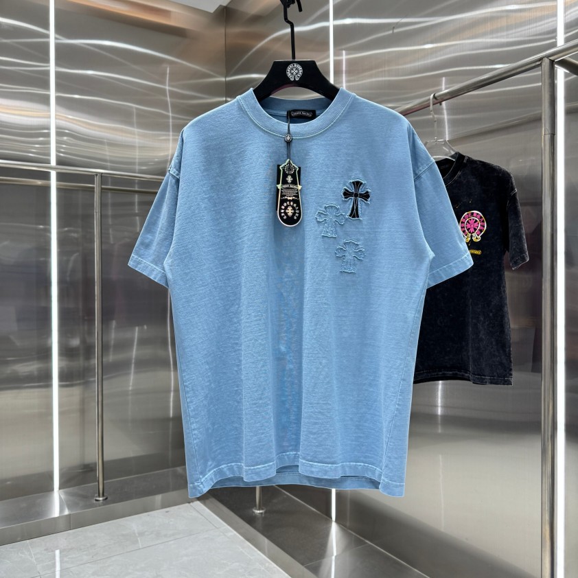 クロムハーツシンプル クール ブランドロゴTシャツ