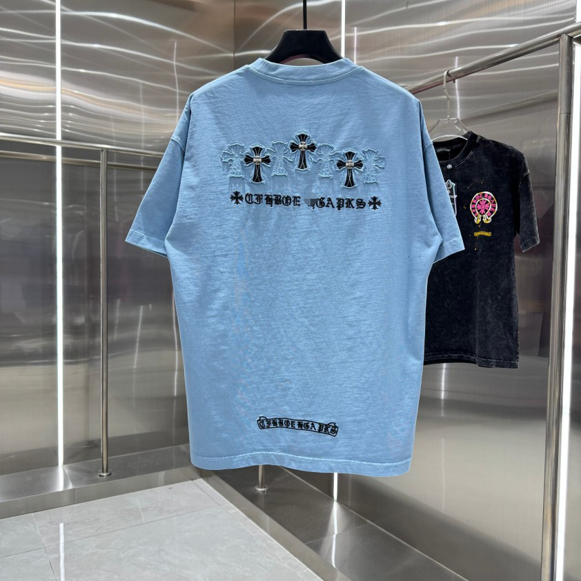 クロムハーツシンプル クール ブランドロゴTシャツ